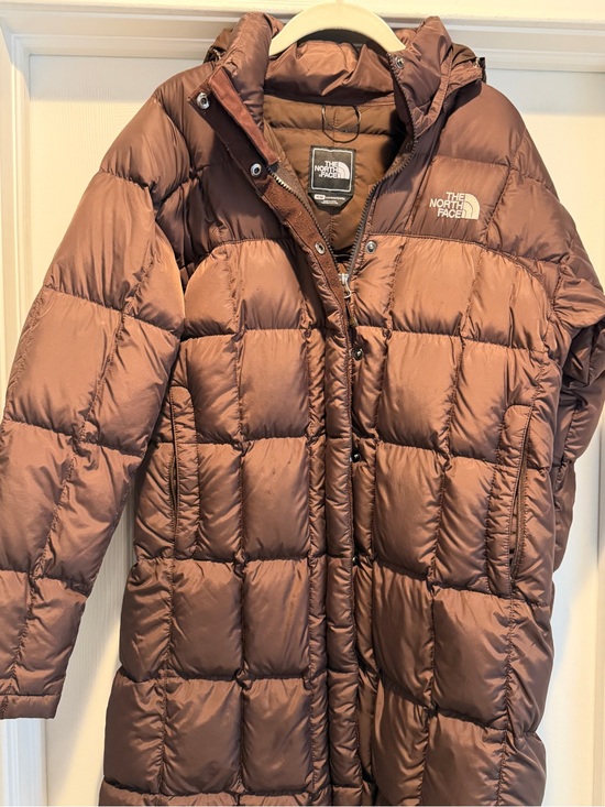 The North Face Jackets & Blazers - The North Face Metropolis 600 Fill Down Parka Brown Hooded Coat Women’s M